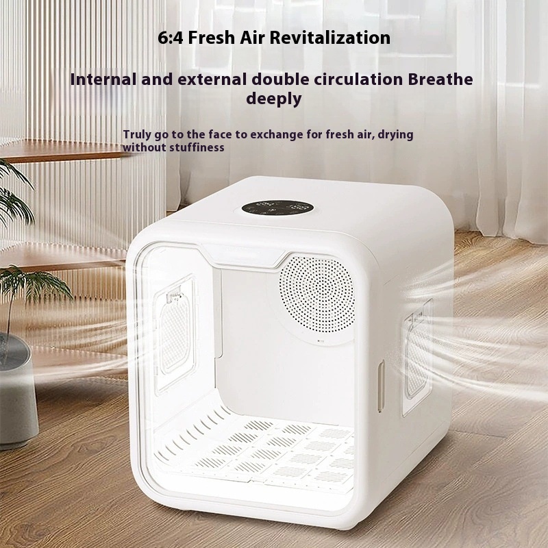 Square 62L pet intelligent drying box blow-haired dog bathing household fully automatic silent cat dryer sterilization