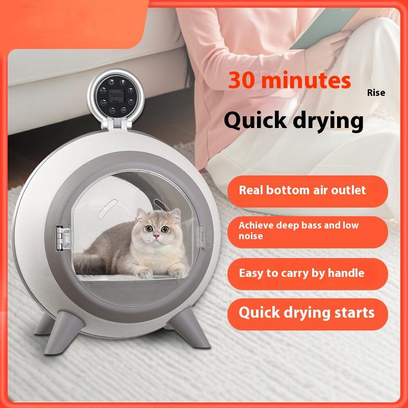 62L double door smart pet dryer for cats and dogs portable portable pet drying box